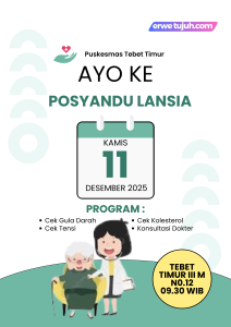 Ayo ke Posyandu Lansia
